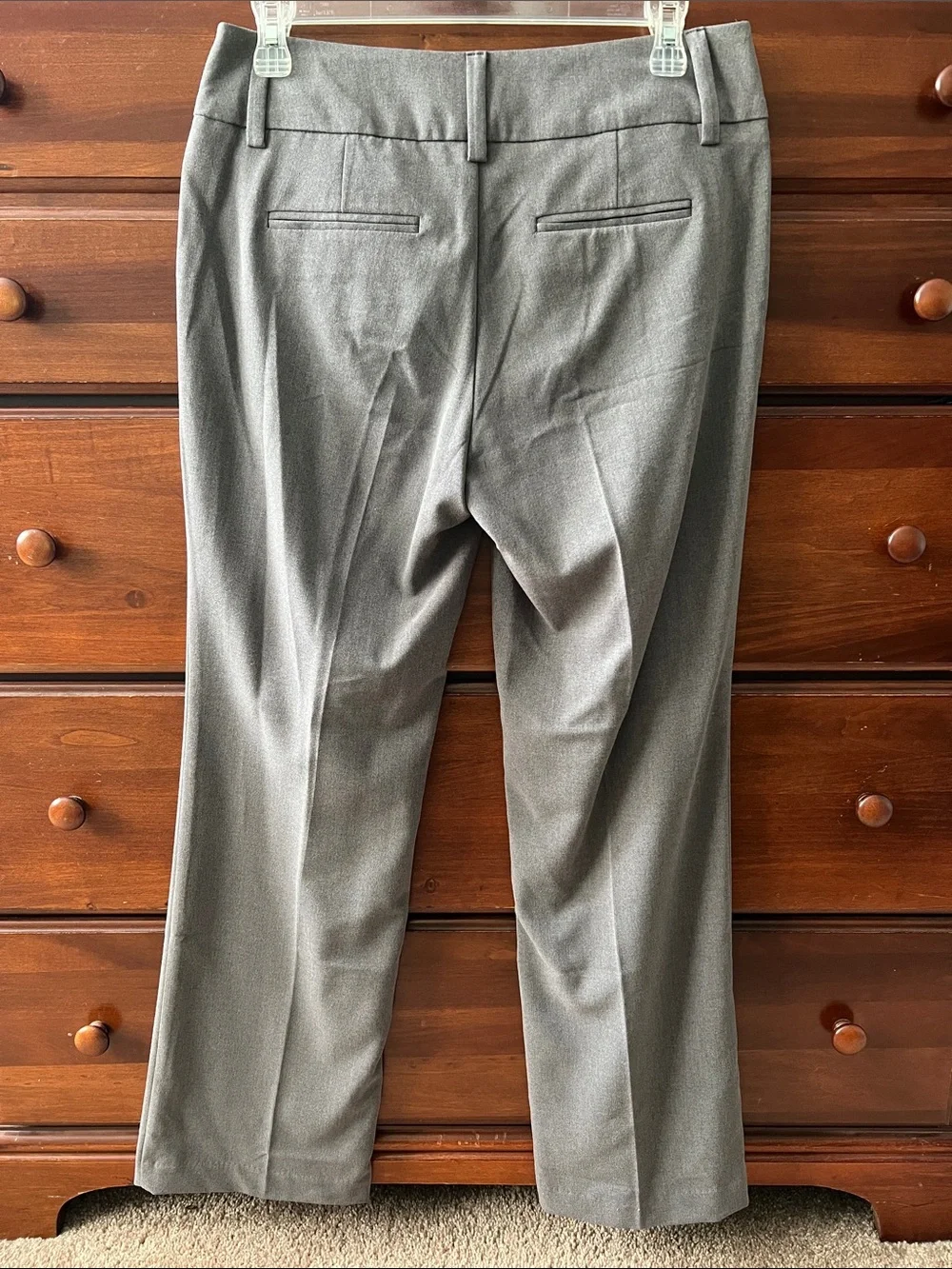 AB Studio Gray Dress Pants